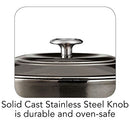 Tramontina 80131/664DS Enameled Cast Iron Covered Round Dutch Oven 6.5 Quart - Brand New