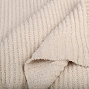 KASHWÉRE Solid Chenilla Beddling Blanket Malt King Size 88" x 98" - Malt - Brand New