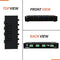 Pyle Home Premium 6 Zone Channel Speaker Switch Selector PSPVC6 -Black Like New