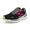 BROOKS WOMEN’S ADRENALINE GTS 23 SUPPORTIVE RUNNING SHOE BLK/GUN/GREEN SIZE 7 Like New