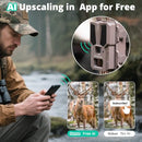 RECOTAC SENSE CELLULAR TRAIL CAMERA 32MP 1296P GAME CAMERA NO GLOW NIGHT - BROWN - Like New