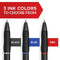 SHARPIE S-GEL GEL PEN, MEDIUM POINT, BLACK INK, 36/PACK (2096180) - BLACK - Like New