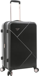 Kensie Women's Dawn Hardside 3-Piece Spinner Luggage 20/24/28 KN-C5303 - Black Like New