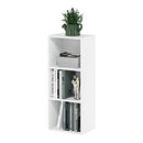 FURINNO LUDER BOOKCASE BOOK STORAGE 3-TIER 11003WH - WHITE - Scratch & Dent