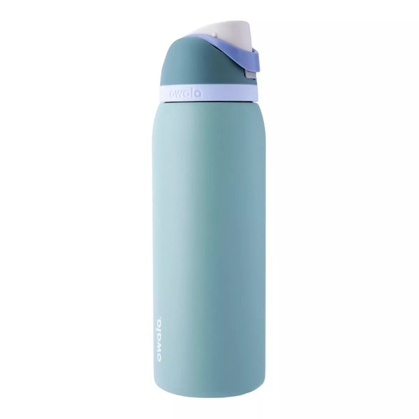 OWALA 40OZ FREESIP STAINLESS STEEL WATER BOTTLE - MISTY MEADOW - Scratch & Dent