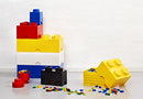 LEGO Brick 8 Knobs, Stackable Storage Box, White - Brand New