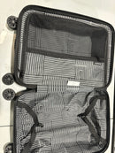 AMERICAN TOURISTER CHECKERED POLYCARBONATE CARRY ON SPINNER - BLACK/GRAY - Like New