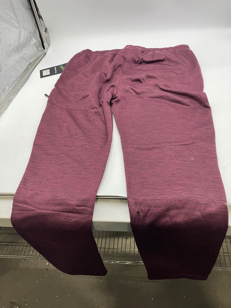 LOGAN AND MARTIN SWEATPANTS, 3 POCKETS - SIZE: MEN XL - WINE HEATHER - 211363 - Brand New