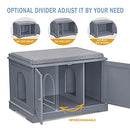 SWEETGO CORPORATION CAT LITTER BOX ENCLOSURE FURNITURE,SG1091GY - GRAY - Like New