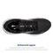 1203811B004 BROOKS WOMEN ADRENALINE GTS 23 SUPPORTIVE BLACK/WHITE/SILVER SIZE 9 - Like New