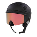 OAKLEY MOD7 SNOW HELMET SIZE SMALL BLACKOUT W/PRIZM ROSE GOLD IRIDUM - SECONDS - Like New
