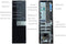Dell OptiPlex 7060 SFF Desktop i5-8500 3.00GHz 16GB 256GB SSD - BLACK Like New