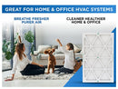 Glasfloss 16x16x2 MERV 10 Furnace AC Air Filter. 12 Pack - Brand New