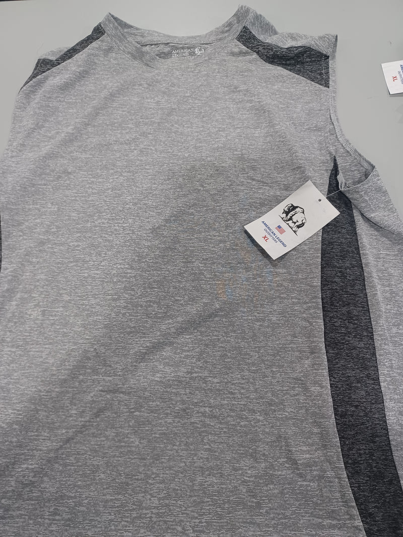 AMERICAN LENGEND OUTTFITTERS  MEN'S MUSCLE T-SHIRT TOP - SIZE XL - LIGHT GRAY - Brand New
