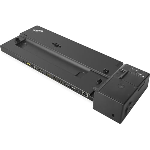 LENOVO THINKPAD PRO DOCKING STATION WITH 135W POWER ADAPTER 40AH0135US - BLACK - Like New