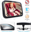 Shynerk Baby Car Mirror, Safety Car Seat Mirror for Rear Facing - Scratch & Dent