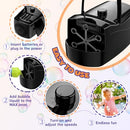 Automatic 18000+ Per Minute Big Bubbles Blower Maker for Kids Toddlers - Black - Like New