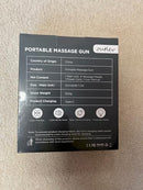 OUTLEV MASSAGE GUN MINI DEEP TISSUE MUSCLE MASSAGE GUN BLACK - Brand New