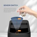 ELLO&ALLO GARBAGE CAN 13 GALLON 50 LITER KITCHEN MOTION SENSOR - Scratch & Dent