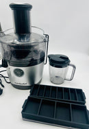 NutriBullet Juicer Pro Centrifugal Juicer Machine - SILVER - MISSING ACCESSORIES - Like New
