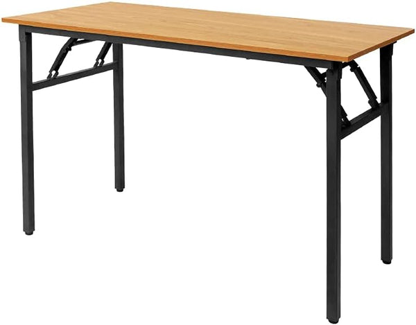 AZL1 LIFE CONCEPT DESK, 47IN FOLDING COMPUTER TABLE - BLACK - Scratch & Dent