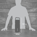 STANLEY ICEFLOW CAP AND CARRY WATER BOTTLE WIDE MOUTH TWIST LID - LAPIS - Brand New