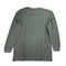 BLUE ICE MEN'S WAFFLE KNIT THERMAL CREW NECK SHIRT - SIZE: MEN L - CHARCOAL - Brand New