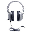 HAMILTONBUHL SCHOOLMATE DELUXE STEREO HEADPHONE - SC-7V - GRAY/BLACK - Like New