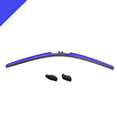 AUTOTEX CLIX WIPERS 14" BLUE CARBON FIBER RACING INSPIRED CARBON FIBER - BLUE - Like New