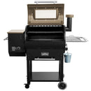 ASMOKE AS700P 700-SQ. IN BRONZE PELLET GRILL - BLACK/BRONZE - Like New