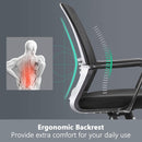 SMUG SMUGDESK ERGONOMIC MID BACK BREATHABLE MESH SWIVEL DESK - Scratch & Dent