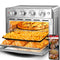 Geek Chef Air Fryer Toaster Oven 7-In-1 Toaster Oven Countertop 26QT Like New