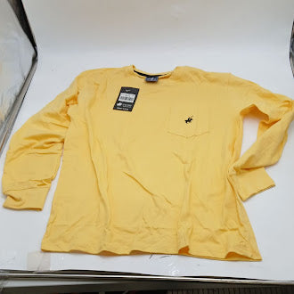 PACIFIC POLO CLUB MEN'S PACIFIC POLO CLUB SHIRTS - SIZE: M - YELLOW - Brand New