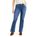 236490029 LEVI WOMEN'S CLASSIC BOOTCUT JEANS 27" X 30" LAPIS AWE - Like New