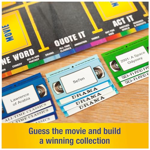 BIG POTATO BLOCKBUSTER TRILOGY PARTY GAME MOVIE BOARD GAME NIGHT - BLUE/YELLOW - Brand New