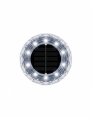 SERENITY HOME THE LUMIS, SOLAR DISK LIGHT FOR GARDEN PATHS & PATIO - WHITE - Like New