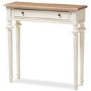 Baxton Studio Style Weathered Oak White Wash Distressed B01MR0YC1A - NEW - Brand New