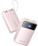 JOYFAR PORTABLE CHARGER POWER BANK 30000MAH 65W TRAVEL ESSENTIALS - PINK - Like New