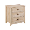 WALKER EDISON HAZEL MODERN FARMHOUSE DRAWER NIGHTSTAND WHITE - Scratch & Dent