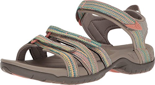 Teva Women's Tirra Sandal Taupe Multi Size 8 - Like New