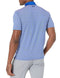 1361823 Under Armour Men's Performance Stripe Golf Polo Royal/White Small - Brand New