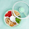 GOBE KIDS' LARGE SNACK SPINNER SLIDE LUNCH FOOD STORAGE - 22OZ - MINT GREEN - Brand New