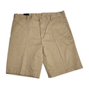 GALAXY BY HARVIC CLASSIC FIT FLAT FRONT SHORTS - SIZE: MEN 36 - KHAKI - Brand New