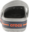 CROCS UNISEX ADULT CROCBAND CLOG - SIZE: MEN 6 WOMEN 8 - LIGHT GRAY/NAVY - Like New