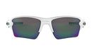 OAKLEY MEN'S OO9188 FLAK 2.0 XL SUNGLASSES POLISHED WHITE/PRIZM - Scratch & Dent