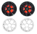 Rockville RKL65MBW 6.5" 2-Way Coaxial Marine Boat LED Speakers Pair - White - Brand New