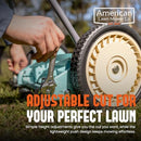 AMERICAN LAWN MOWER COMPANY 1304-14GC 14" 5-BLADE REEL MOWER - MINT - Like New