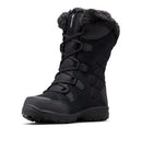 COLUMBIA WOMEN'S ICE MAIDEN II SNOW BOOTS SIZE: WOMEN 7.5 BL1581 Black Grey - Like New