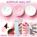 Acrylic Nail Kit with Everything for Beginners Professional Acrylic Powder - Brand New