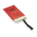 High Temperature Resistant 100% Fiberglass Emergency Fire Blanket with Pouch - Like New